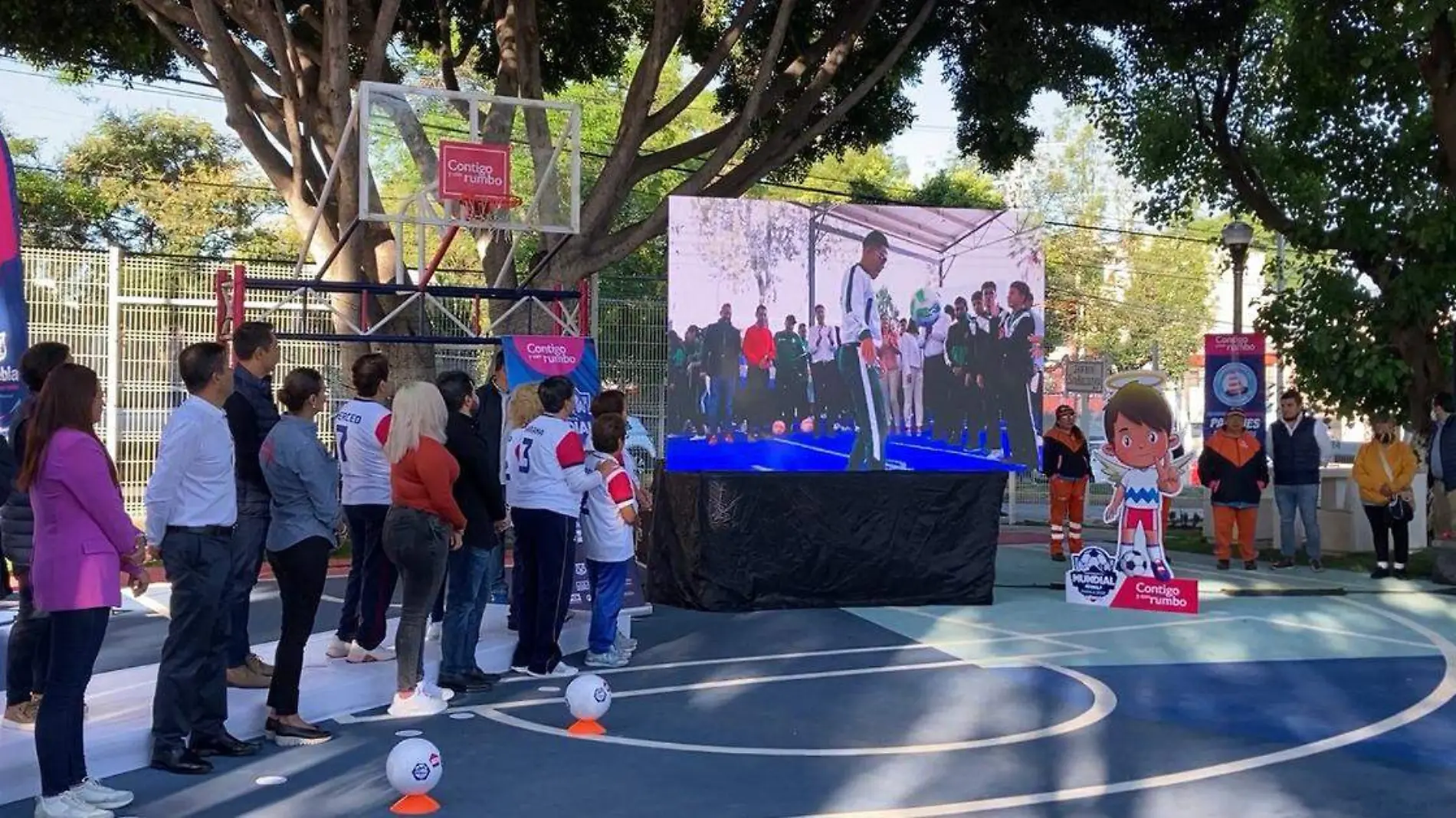 El lunes se presentó en San Baltazar el promocional oficial del Mundial